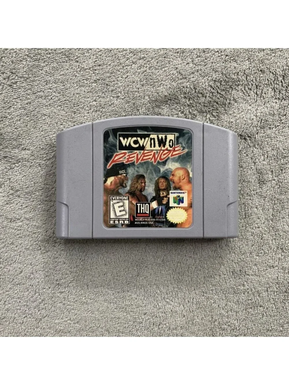 WCW nWo Revenge Nintendo 64 N64 Authentic Cartridge Tested Working
